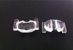 大功率LED路燈專用透鏡，花生米透鏡， led雙角度透鏡 ，led路燈透鏡